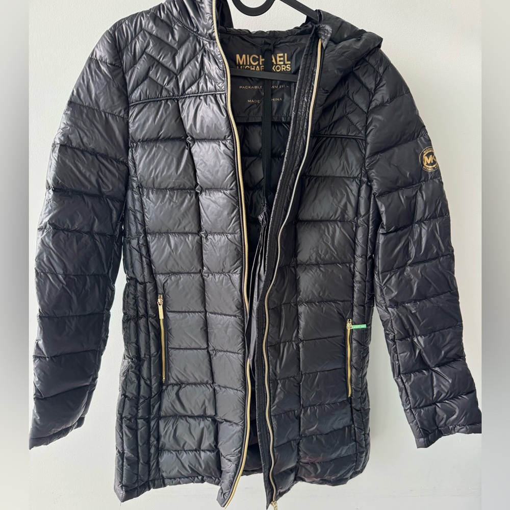 Michael Kors Black Puffer Jacket (Women)